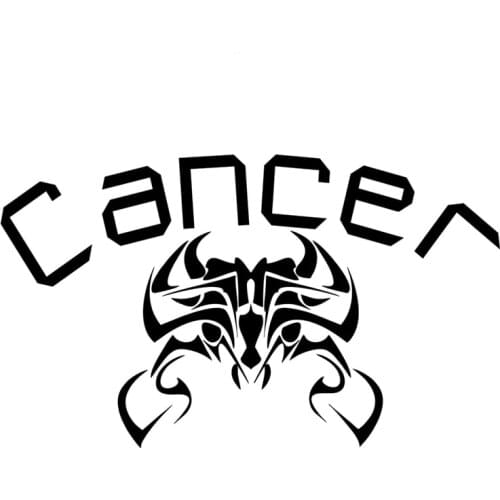 CS-1878# Vinyl Decal Cance Car Sticker Waterproof Car Decor for Auto Truck on Bumper Rear Window