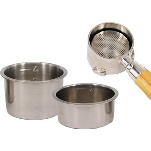 Coffee Filter Cup 51mm Non Pressurized Filter Basket For Breville Delonghi Filter Krups Coffee Products Kitchen Accessories