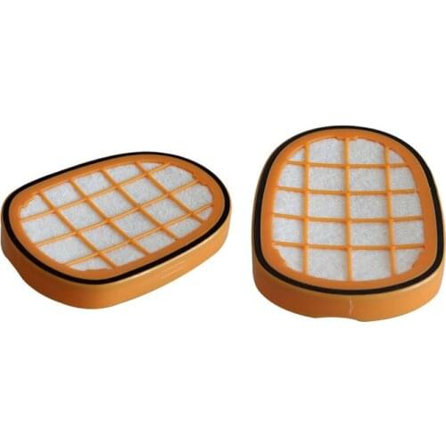 2Pcs Vacuum Cleaner Replacement Parts Hepa Filter For Philips FC6822 FC6823 FC6827 FC6908 FC6906 FC6904 Motor Hepa Filter