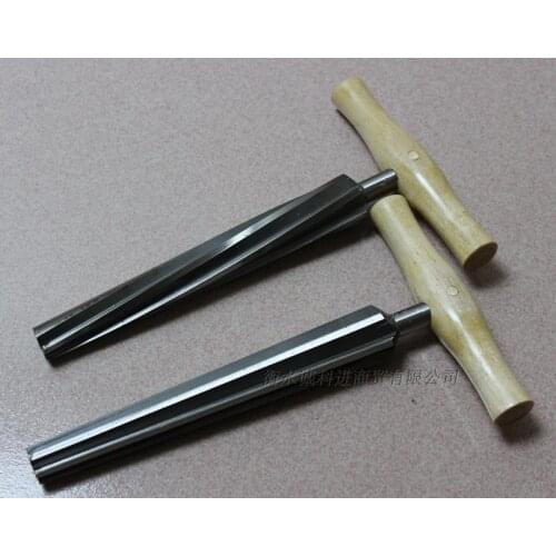 Cello tools cello column reamer spiral teeth , one piece of cello endpin reamer