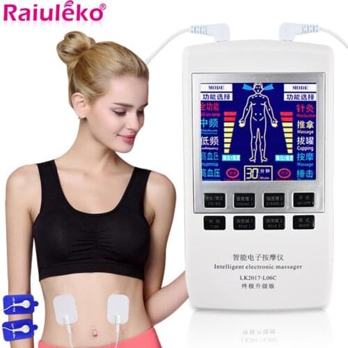 Muscle Stimulator Pain Relief Device Electrode Pad Acupuncture Digital Physiotherapy Machine Electric Pulse TENS EMS Massager