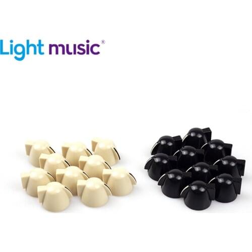 10pcs Plastic Chicken Head Guitar Effect Pedal Knobs Guitar AMP Control Knobs Guitarra Potentiometer Knob