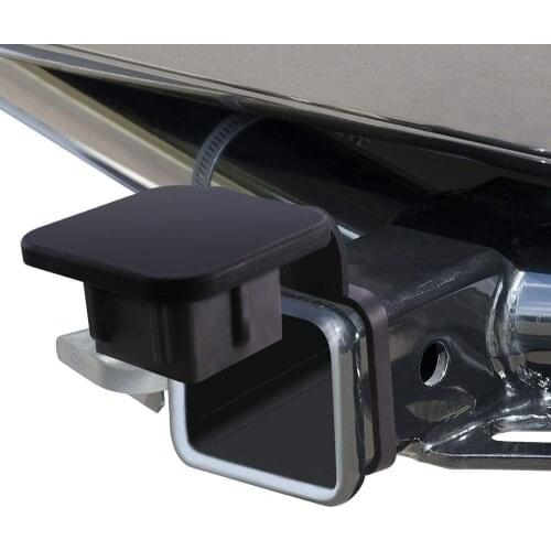 2 Inch Trailer Hitch Cover Tube Cover Plug Cap Rubber Fits 2 Inch Receivers Class 3 4 5 for Toyota Ford Jeep Chevrolet Nissan