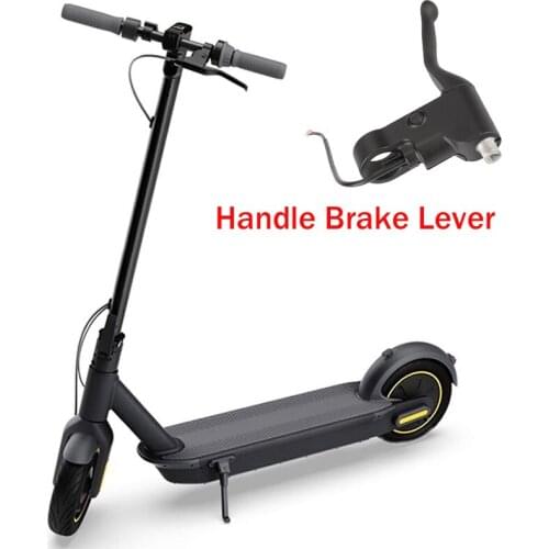 Handle Brake Lever Crank Bar for Ninebot MAX G30/G30D Electric Scooter Brake Lever Aluminium Alloy Handle Assembly Kit with Line