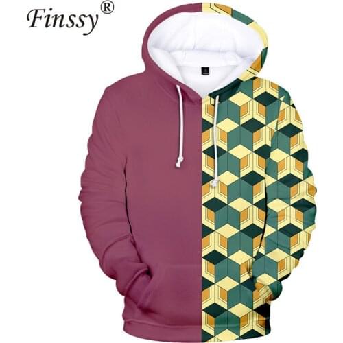 Adult Hoodie Sweater Tanjirou Nezuko Demon Slayer Kimetsu no Yaiba Cosplay Costumes Kids Long Sleeve Warm Coat