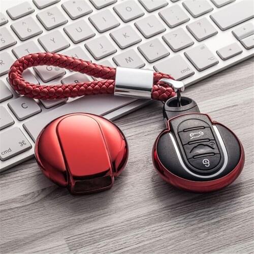 Car Styling TPU Car Key Cover Case For Mini Cooper R56 Accessories Fridge Clubman Clunvan Paceman Key Shell Car Accessories
