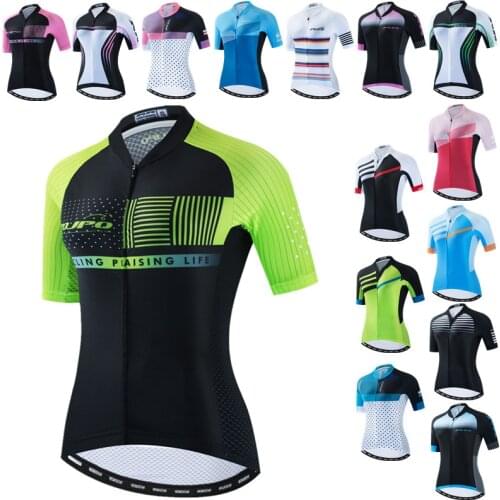 Weimostar Mountan Bike Jersey Women Summer Pro Cycling Jersey Tops Anti-UV Bicycle Clothing Road Cycling Shirt Maillot Ciclismo