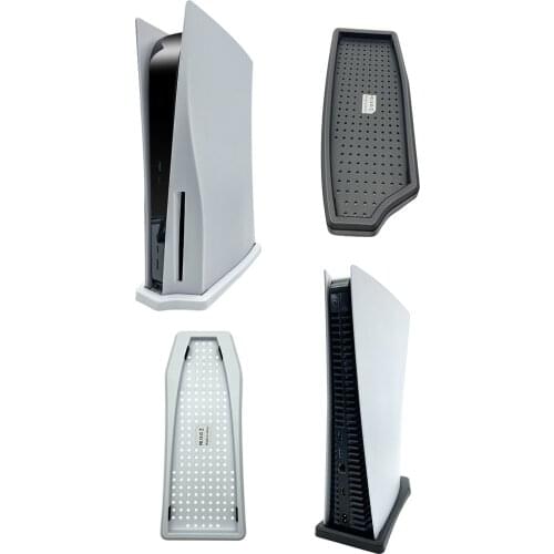 Vertical Stand Dock Cooling Mount Bracket Base Support for Sony Playstation 5 PS5 CD Driver Digital Game Console Host Holder