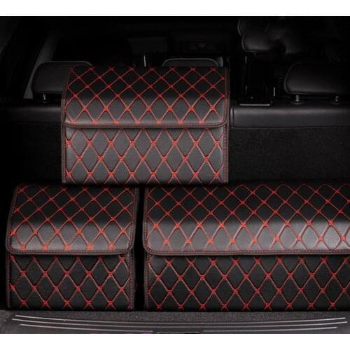 Car Trunk Storage Box Multi-use Foldable Organizer Vehicle Interior Container Automobiles Stowing Tidying