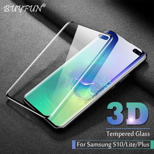 3D Glass Screen Protector For Samsung S10 Tempered Glass On The For Galaxy S10 Plus S10E S10Lite S10Plus S 10 Glas Curved Film