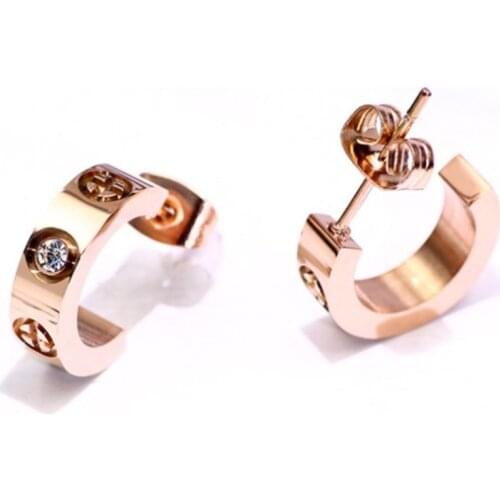 Cheap New Korean version of the best-selling fashion letter numerals earrings Big brand design jewelry ladies