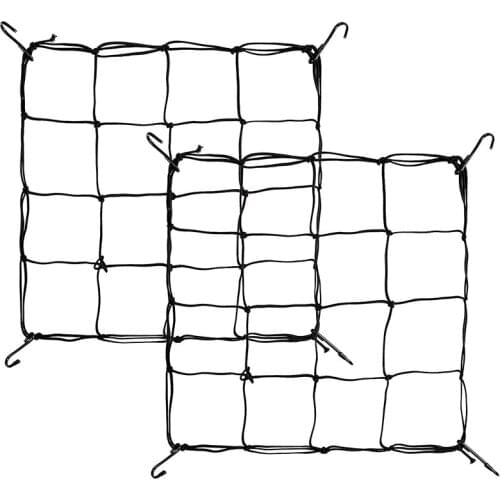 2 Pieces of Elastic Net Frame, Suitable for Planting Tents, Planting Tent Nets, Elastic Lattice Mesh with Hooks