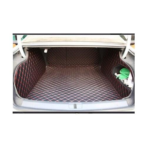 Good quality! Special car trunk mats for Volkswagen CC 2017-2009 waterproof cargo liner boot carpets for CC 2013,Free shipping