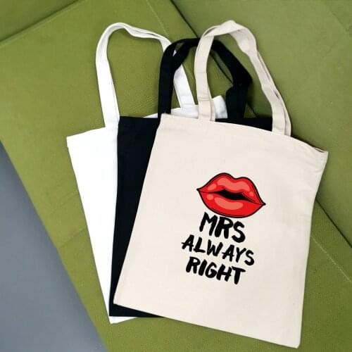 Reusable Shopping Bags New Letter Graphics Fashion Couples Hot Selling Handbag Kpop Canvas Tote Ladies Cute Shoulder Bag
