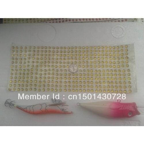 MR OCTOPUS 6mm 3D yellowFishing Eyes for Blank Lures Crankbait Hard Bait1000 For Each Pack Bass Walleye Fishing Tackle UPES6mm