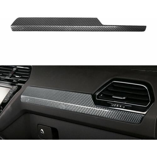 For Volkswagen Tiguan 2nd Gen 2016-18 Interior Console Dashboard Panel Strip Cover Trim