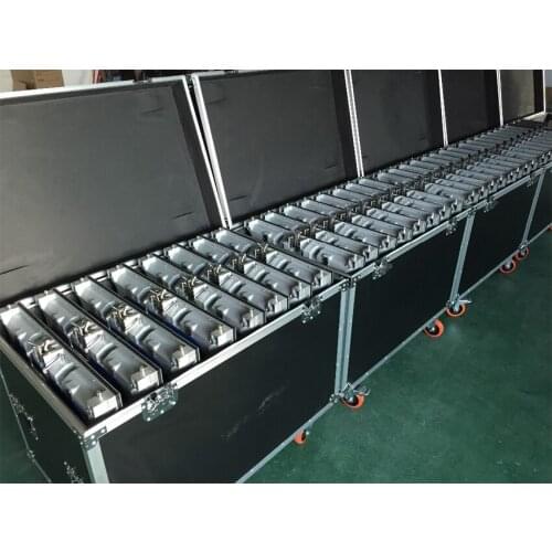 P5 and P10 cabinet Flight Case die casting aluminum 640mmX640mm aluminium die casting cabinet package, 1 Pack 6 flight case