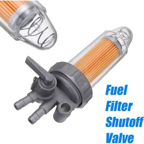 Durable Oil Fuel Filter Shut Off Valve For 5KW 6KW 7KW 178F 186F 188F Kipor KAMA ETQ DuroPower Generator Shutoff Valve