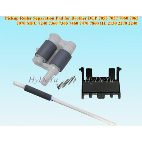 Pickup Roller Separation Pad for Brother DCP 7055 7057 7060 7065 7070 MFC 7240 7360 7365 7460 7470 7860 HL 2130 2270 2240 2140