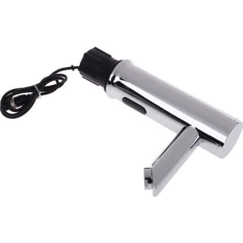 Bathroom Automatic Infrared Sensor Sink Faucet Touchless Basin Water Tap Deck Mounted