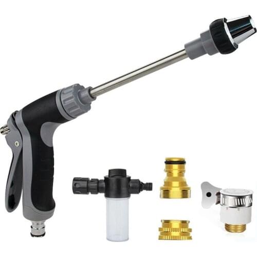 High Pressure Washer Water Sprinkler Garden Hose Nozzle Spray for Water Foam Pot Car Washing Sprinkler Cleaning Tool