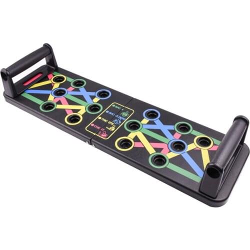 Push-up Rack Folded Board Set Abdominales Bar Multi-Function Fitness Home Gym Chest Muscle Grip Training and Exercise Equipment