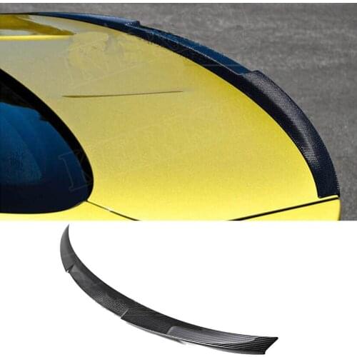 F82 m4 Carbon Spoiler 2018 for bmw m4 f82 2-Door Wing Lip Sticker oem Style 2014-2018 not fit for convertible m4