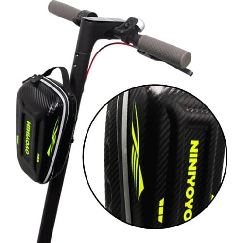 Bike Bag Waterproof Bicycle Electric Kick Scooter Magnetic Mount Storage Bag Reflective Tools Holder Hard Case