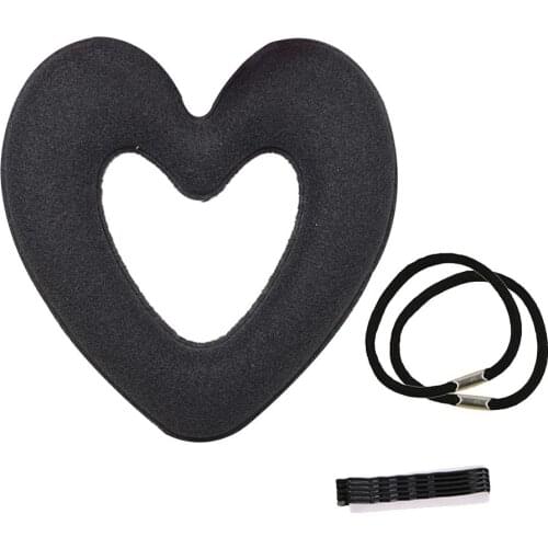 Hair Donut Heart Magic Sponge Bun Maker Hairstyle Styling DIY Tool Accessory Braider Tool Hair Accessories for Girls Headwear
