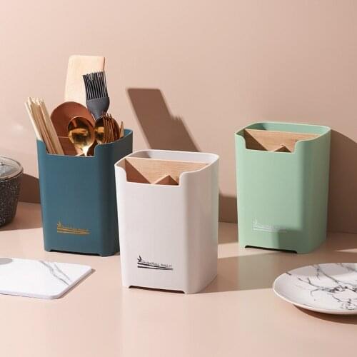 1PC Kitchen Drain Chopstick Cage Multi-function Desktop Partition Rack Hollow Cutlery Drainer Spoon Fork Knife Shelf Holder Rack