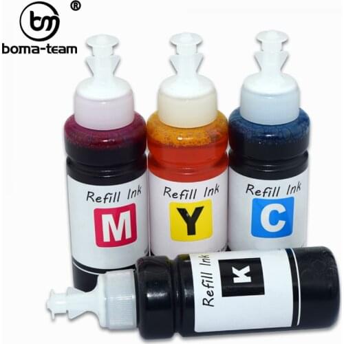 100ML*4Colors High-quality Dye Ink Refill For Epson XP-3100 3105 4100 4101 2100 2101 4105 WF2810 2830 2831 2850 WF-2860 Printers
