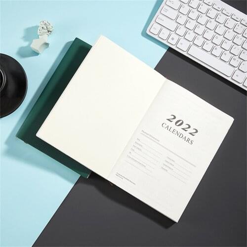 2022 Efficiency Manual English Version Schedule Book 365 Time Management Work Plan Notebook Journal Planner Reminder Timetable