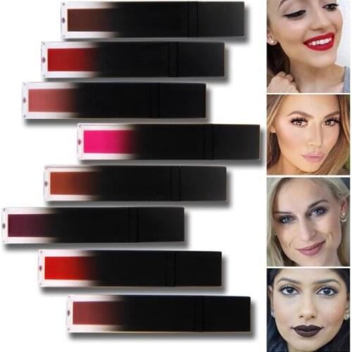 30Pcs/Lot Multi Neutral Liquid Lipstick Waterproof Durable Matte Non-Touch Cup Lip Gloss Not Fade Lip Glaze Makeup Tools HA2428