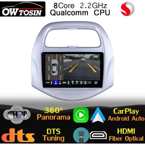 9" IPS Qualcomm CPU For Daewoo Matiz Chevrolet Spark GT Baic Beat Car Multimedia Player 4G LTE WiFi GPS Radio Stereo Head Unit