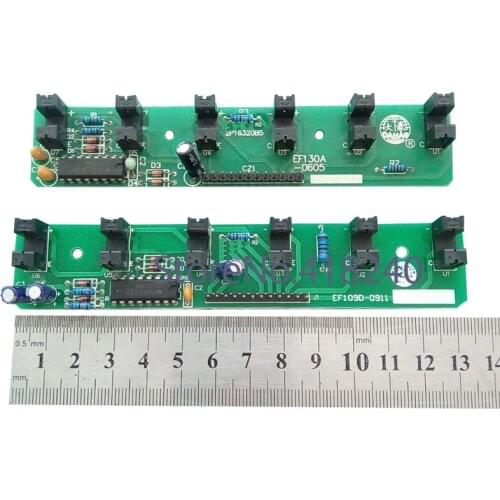 Embroidery Machine Accessories Six Needle Bottom Line Detection 6 Needle Six Pin Clamp Thread Seat Bottom Strip EF130A EF109D