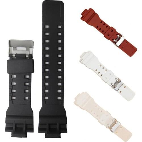Watch Belt Good Fitting Adjustable Light Weight Soft Watch Bracelet Leather Watch Band for Casio GA-110GD120GA-100GA-100C