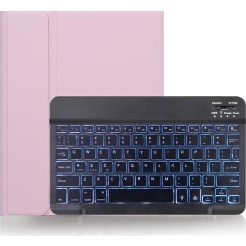 For IPad Pro 11 Case 2020 2018 With Bluetooth Keyboard Case with Pencil Holder Smart Backlight Tablet Protective Cover Coque+Pen