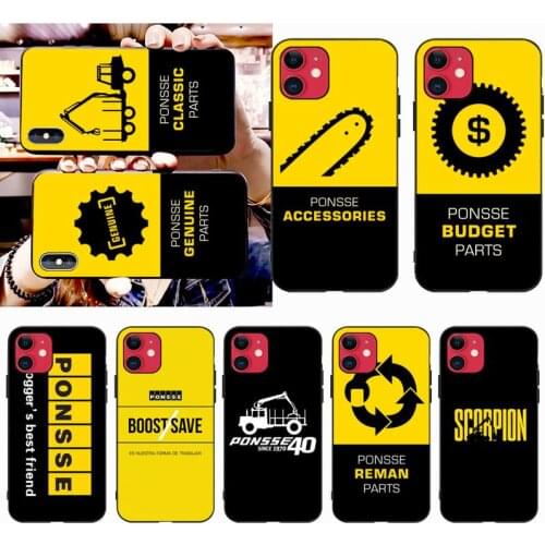 PENGHUWAN ponsse scorpion Black Soft Shell Phone Case Capa for iPhone 11 pro XS MAX 8 7 6 6S Plus X 5S SE 2020 XR case