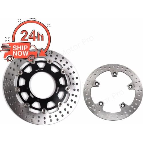 For Bmw F650GS ABS 2008 2009 2010 2011 Front Rear Brake Disc Disk Rotor Kit Motorcycle Accessories F 650 GS F650 650GS BLACK