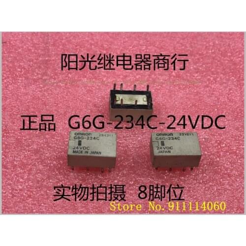 G6G-234C-24VDC 8 2 2