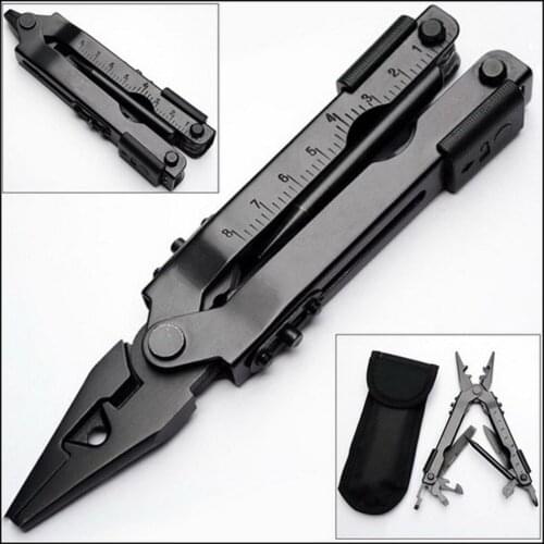 Pocket Knife MultiTool Folding Plier Multifunctional EDC Tools Pliers Camping Fishing Outdoor Survival Scissors Sharp Blade