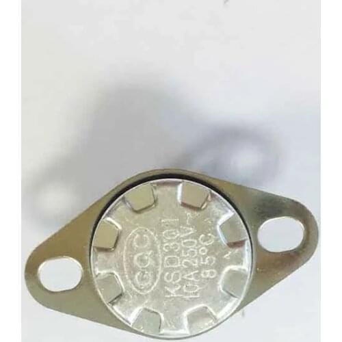 100 Pcs KSD301 Gas Water Heater Thermostat controller, Pop Up Thermostat Valve 0-85 Degree CQC Certified