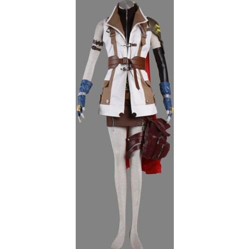 Anime Final Fantasy Uniform Game Lightning Cosplay Costume Cosplay Costume For Christmas O