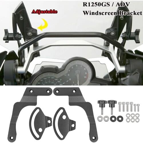 For BMW R1250GS Windshield Support Holder Windscreen Strengthen Bracket Mount Kits 2018 2019 2020 2021 R 1250 GS Adventure ADV