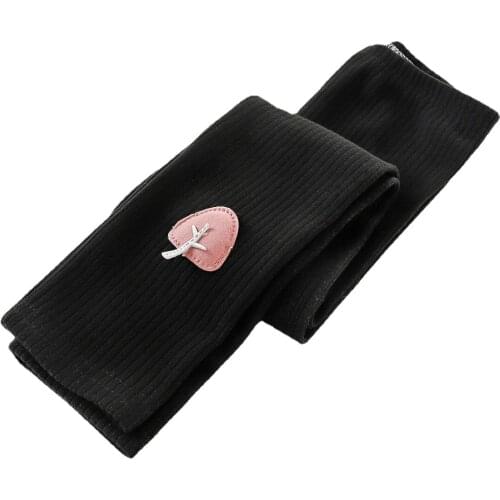 2021 Hot-selling Baby Girl Stretch Leggings Pants Spring and Autumn Toddler Child Knitting Trousers Pink Yellow Color