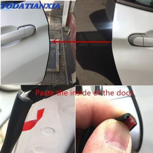 Hot Car Door Edge Styling Protection strip Scratch strip FOR bmw x5 e70 touareg freelander 2 lada priora mazda 3 bk lada kalina