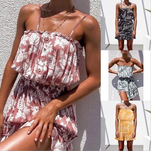 Casual Dress Off Shoulder Loose Hem Off Shoulder Sexy Beachwear for Beach Travel Time On Holiday