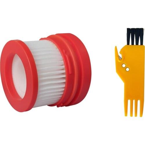 1Pcs Hepa Filter Replacement for Xiaomi Dreame V9 / V9 Pro / V10 Handheld Wireless Vacuum Cleaner + Cleaning Brush