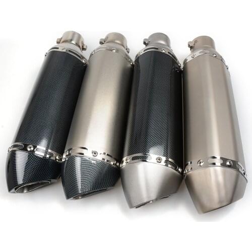Universal 38-51 Motorcycle Exhaust Pipe Modified Muffler Pipe For SUZUKI GSXR600 GSXR750 GSXR1000 GSXR1300 GSXR 600 750 1300 C50