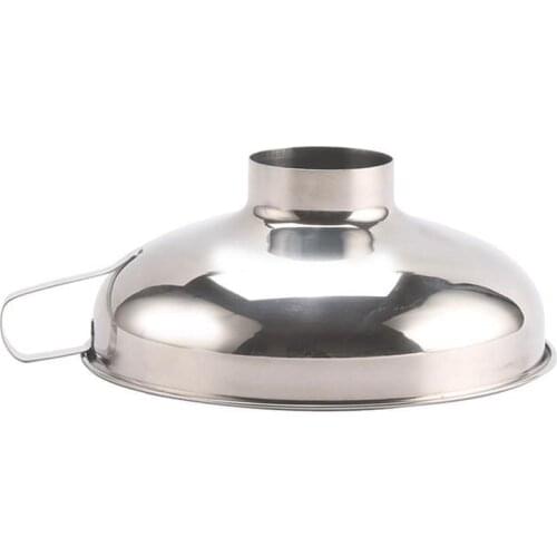 Stainless Steel Wide Mouth Funnel Canning Hopper Filter Food Pickles Jam Funnel Kitchen Gadgets Cooking Tools